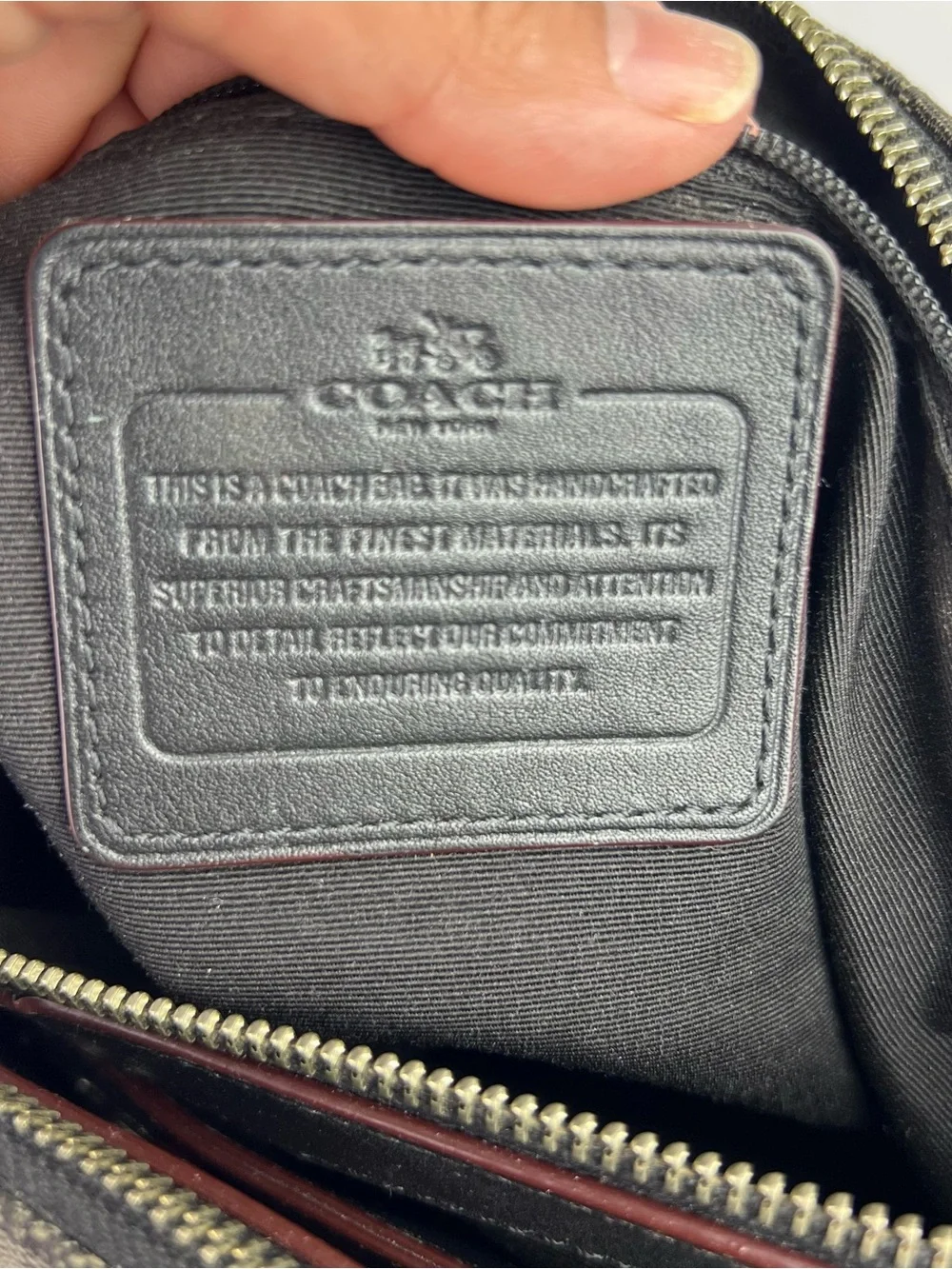 Coach Signature Shoulder Bag Satchel Handbag Purse